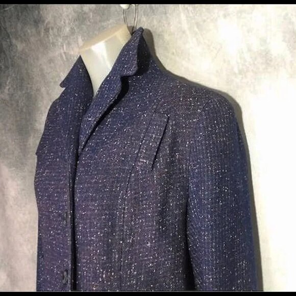 50s Atomic Fleck Boxy Blazer New Look High Fashion Suit Jacket - Picture 5 of 13